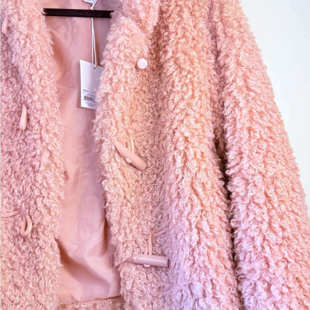 LC Lauren Conrad Blush Teddy Jacket - Picture 3 of 6